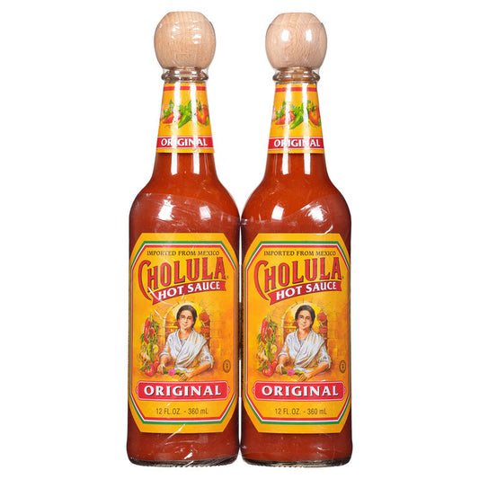 Cholula Original Hot Sauce, 2 x 360ml