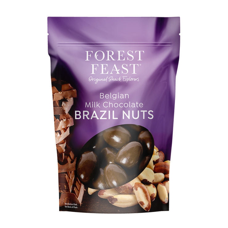 Forest Feast Belgian Milk Chocolate Brazil Nuts, 700g