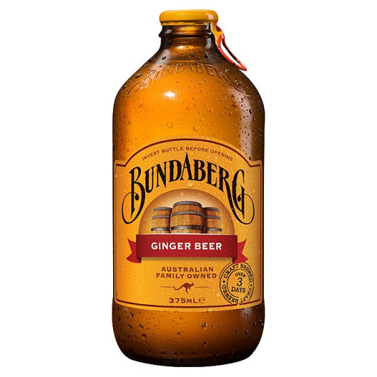 Bundaberg Ginger Beer 375ml Glass Bottle
