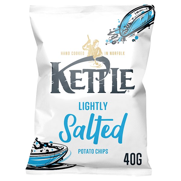 Kettle Lightly Salted Potato Chips 40g